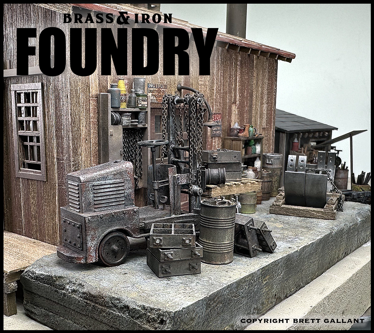 SierraWest Scale Models O Scale Brass and Iron Foundry